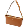 Kožená hnedá crossbody kabelka trojzipsová Gregorio L2851 Kožená hnedá crossbody kabelka trojzipsová Gregorio L2851