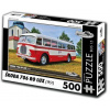 RETRO-AUTA Puzzle BUS č.15 Škoda 706 RO LUX (1951) 500 dielikov RETRO-AUTA Puzzle BUS č.15 Škoda 706 RO LUX (1951) 500 dielikov