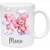 Hrnček Iniciálka medvedík ružový s vlastným Menom (s krabičkou) Hrnček Iniciálka medvedík ružový s vlastným Menom (s krabičkou)