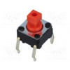 Mikrospínač TACT SPST-NO Polohy 2 0,05A/24VDC THT není 4,9N Mikrospínač TACT SPST-NO Polohy 2 0,05A/24VDC THT není 4,9N