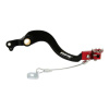RFX PRO FLEXI-TIP BRAKE PEDAL, BLK/RED RFX PRO FLEXI-TIP BRAKE PEDAL, BLK/RED