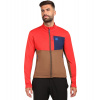 Kilpi ERIN-M Pánska funkčná mikina - väčšej veľkosti ZMX206KI Hnedá 6XL Kilpi ERIN-M Pánska funkčná mikina - väčšej veľkosti ZMX206KI Hnedá 6XL