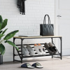 zahrada-XL Regál na topánky dub sonoma 90x30x45 cm kompozitné drevo 833419 zahrada-XL Regál na topánky dub sonoma 90x30x45 cm kompozitné drevo 833419