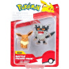 Jazwares Pokémon akčné Eevee a Perrserker 5 cm Jazwares Pokémon akčné Eevee a Perrserker 5 cm