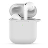 AppleMix Puzdro/kryt pre Apple AirPods 2019 s bezdrôtovým puzdrom - Silikónové - Biele AppleMix Puzdro/kryt pre Apple AirPods 2019 s bezdrôtovým puzdrom - Silikónové - Biele
