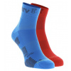 Inov8 INOV-8 Ponožky TRAILFLY SOCK MID 2-PACK blue/red - modrá/červená Veľkosť: 36-40 Inov8 INOV-8 Ponožky TRAILFLY SOCK MID 2-PACK blue/red - modrá/červená Veľkosť: 36-40