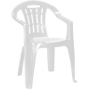 Stolička Curver® MALLORCA, biela, plastová, terasová Stolička Curver® MALLORCA, biela, plastová, terasová