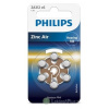 PHILIPS Zinc Air ZA312 batérie do načúvacích prístrojov 1,4V hnedá, 1x6 ks PHILIPS Zinc Air ZA312 batérie do načúvacích prístrojov 1,4V hnedá, 1x6 ks