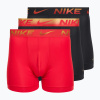Pánske boxerky Nike Dri-Fit Essential Micro Boxer Brief 3 pary university red/black/black metallic grdient wb Pánske boxerky Nike Dri-Fit Essential Micro Boxer Brief 3 pary university red/black/black metallic grdient wb