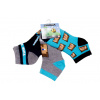 MINECRAFT chlapecké ponožky Steve 3 PACK Velikost: 23/26 MINECRAFT chlapecké ponožky Steve 3 PACK Velikost: 23/26
