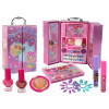 LEAN TOYS Sada na líčenie a nechtovú kozmetiku v ružovom puzdre LEAN TOYS Sada na líčenie a nechtovú kozmetiku v ružovom puzdre