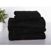 XPOSE® Froté uterák VERONA - černy 50x90 cm, Froté XPOSE® Froté uterák VERONA - černy 50x90 cm, Froté