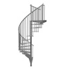 Minka STAIRS Kovové točité schodisko Portofino sivé pr. 160 cm Minka STAIRS Kovové točité schodisko Portofino sivé pr. 160 cm