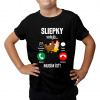 Sliepky volajú, musím ísť - detské tričko s potlačou - Tričkový | 5 | 6 | Čierna Sliepky volajú, musím ísť - detské tričko s potlačou - Tričkový | 5 | 6 | Čierna