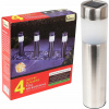 Solárne svietidlá - Set Set 4 Solárne lampy Strieborné Goliat (Solárne svietidlá - Set Set 4 Solárne lampy Strieborné Goliat) Solárne svietidlá - Set Set 4 Solárne lampy Strieborné Goliat (Solárne svietidlá - Set Set 4 Solárne lampy Strieborné Goliat)