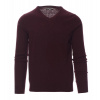 PAYPER BUSINESS 000299-0081 / Pánsky sveter s výstrihom do V - bordeaux XXL PAYPER BUSINESS 000299-0081 / Pánsky sveter s výstrihom do V - bordeaux XXL