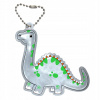 Kľúčenka, reflexný gadget, reflexný prívesok, dinosaurus Kľúčenka, reflexný gadget, reflexný prívesok, dinosaurus