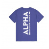 Alpha Industries BACKPRINT T Night Purple tričko pánske Veľkosť: L, Farba: fialová Alpha Industries BACKPRINT T Night Purple tričko pánske Veľkosť: L, Farba: fialová
