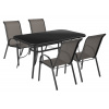 Garden King Záhradná zostava - stôl + 4 kreslá FREDDO Garden King Záhradná zostava - stôl + 4 kreslá FREDDO