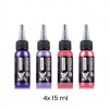 Kokkai Sumi Ink ▶ Kokkai Soft Tension set 4×15 ml Kokkai Sumi Ink ▶ Kokkai Soft Tension set 4×15 ml