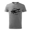 Still Plays With Planes - Tričko detské bavlnené - 158 cm/12 rokov ( Tmavosivý melír ) Still Plays With Planes - Tričko detské bavlnené - 158 cm/12 rokov ( Tmavosivý melír )