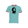 Pánske tričko s kontrastnými lemami Bud Spencer Pánske tričko s kontrastnými lemami Bud Spencer