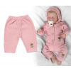 Pletené nohavice Hand Made Girl, Baby Nellys, ružové, veľ. 68 Pletené nohavice Hand Made Girl, Baby Nellys, ružové, veľ. 68