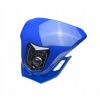 Univerzálny motocyklový SVETLOMET MASKA LED MODRÁ HOMOLOGIZÁCIA Univerzálny motocyklový SVETLOMET MASKA LED MODRÁ HOMOLOGIZÁCIA