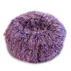 Beanbag Sedací pytel Shaggy Multicolor white-black-purple Beanbag Sedací pytel Shaggy Multicolor white-black-purple