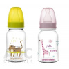Canpol Babies Fľaša tvarovaná 125 ml plast, farebný motív, silikónový cumlík, 1x1 set Canpol Babies Fľaša tvarovaná 125 ml plast, farebný motív, silikónový cumlík, 1x1 set