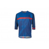 Dres s 3/4 rukávom GHOST MTN Ride Line Blue/Red - M Dres s 3/4 rukávom GHOST MTN Ride Line Blue/Red - M