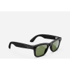 Meta RAY-BAN Meta Wayfarer (Standard) Smart Glasses - Shiny Black, G15 Green Meta RAY-BAN Meta Wayfarer (Standard) Smart Glasses - Shiny Black, G15 Green
