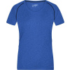 James & Nicholson | JN 495, Dámske funkčné tričko, modrá melange - modrá navy, L James & Nicholson | JN 495, Dámske funkčné tričko, modrá melange - modrá navy, L