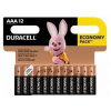 Duracell Alkaline AAA 12ks 5000394203389 Duracell Alkaline AAA 12ks 5000394203389