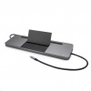 i-tec USB-C Metal Ergonomic 4K 3x Display Docking Station + Power Delivery 85W C31FLATDOCKPDPRO I-Tec i-tec USB-C Metal Ergonomic 4K 3x Display Docking Station + Power Delivery 85W C31FLATDOCKPDPRO I-Tec