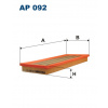 Vzduchový filter FILTRON AP 092 Vzduchový filter FILTRON AP 092