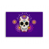 Fotoobraz 90x60 cm stredný Muerte lebka Fotoobraz 90x60 cm stredný Muerte lebka