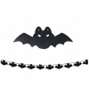 Guirca Girlanda Čierne netopiere 300 cm Guirca Girlanda Čierne netopiere 300 cm