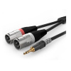 Sommer Cable HBA-3SM2-0300 - Jack 3,5 - 2x XLR samec - 3m Sommer Cable HBA-3SM2-0300 - Jack 3,5 - 2x XLR samec - 3m