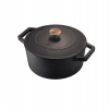 BERLINGERHAUS Pekáč liatinový s pokrievkou 24 cm Black Rose Collection BH-6492 BERLINGERHAUS Pekáč liatinový s pokrievkou 24 cm Black Rose Collection BH-6492