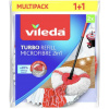 Hlavica na mop Vileda TURBO 2v1, 1+1 zadarmo, náhradná handra Hlavica na mop Vileda TURBO 2v1, 1+1 zadarmo, náhradná handra