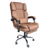 JAKS Kancelárske kreslo hnedé ekokoža Master JAKS Kancelárske kreslo hnedé ekokoža Master