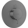AXOR One batéria pod omietku pre 1 spotrebič, kartáčovaný čierny chróm, 48615340 AXOR One batéria pod omietku pre 1 spotrebič, kartáčovaný čierny chróm, 48615340