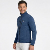 Merino bunda ORTOVOX Fleece Grid Jacket M Blue Nunatak Modrá L Merino bunda ORTOVOX Fleece Grid Jacket M Blue Nunatak Modrá L