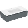 Mexen Orio kúpeľňová skrinka 90 cm s umývadlom Otis, 1 zásuvka, grafit mat/biela mat - 91A10-09023-1-BF66-W18M01 Mexen Orio kúpeľňová skrinka 90 cm s umývadlom Otis, 1 zásuvka, grafit mat/biela mat - 91A10-09023-1-BF66-W18M01
