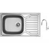 Set Sinks OKIO 860 XXL V matný + batéria Sinks MIX 35 P chróm Set Sinks OKIO 860 XXL V matný + batéria Sinks MIX 35 P chróm