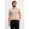 Tommy Hilfiger basic tričko pánske bavlnené s elastanom MW0MW10800. béžová M Tommy Hilfiger basic tričko pánske bavlnené s elastanom MW0MW10800. béžová M