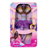 MATTEL Barbie Dreamtopia Balerína Bábika Magické Svetlá Brunetka MATTEL Barbie Dreamtopia Balerína Bábika Magické Svetlá Brunetka