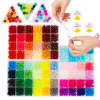 Sada akrylových korálikov 8mm 24 farieb 1600 ks + silon na výrobu šperkov DIY Sada akrylových korálikov 8mm 24 farieb 1600 ks + silon na výrobu šperkov DIY