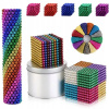NEOCUBE MAGNETICKÉ GULIČKY 216 KUSOV 5mm DÚHOVÉ FAREBNÉ KOCKY KRABIČKA NEOCUBE MAGNETICKÉ GULIČKY 216 KUSOV 5mm DÚHOVÉ FAREBNÉ KOCKY KRABIČKA